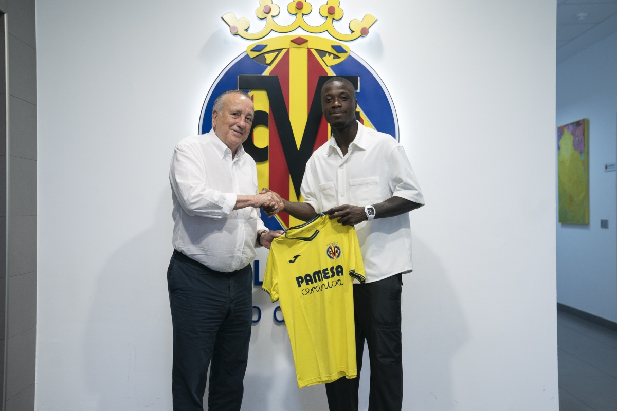 Villarreal chiêu mộ thành công Nicolas Pepe (Ảnh: Villarreal)