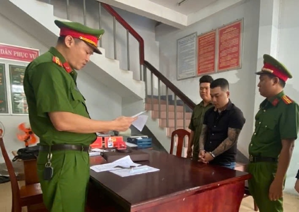 Bị can Huỳnh Đức Trung Nguyên. Ảnh: CABT