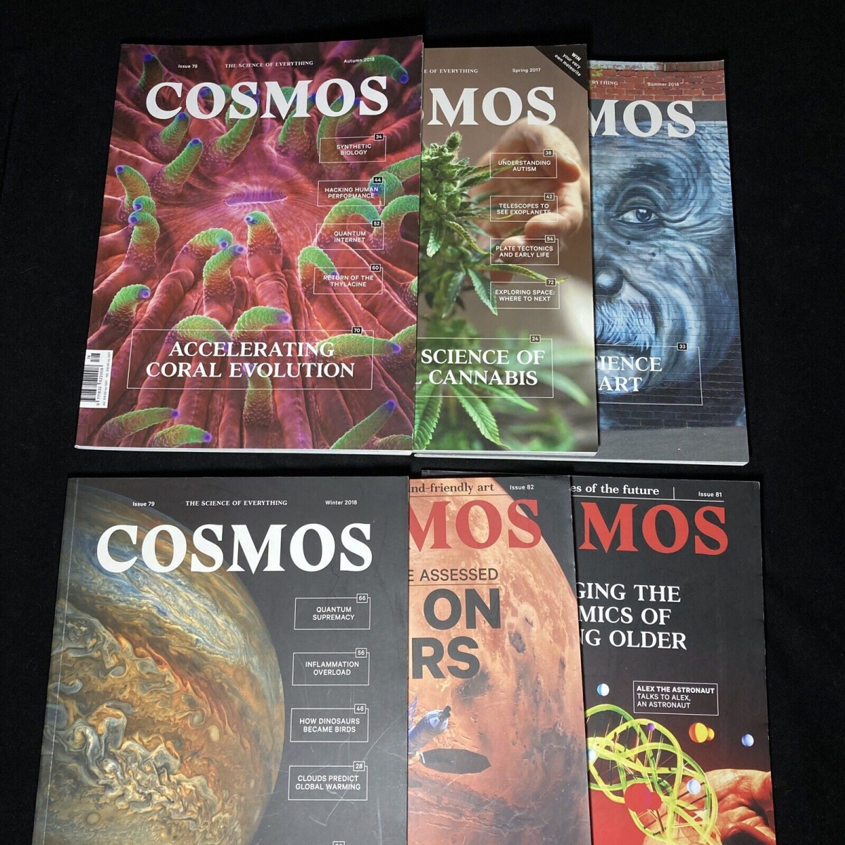COSMOS là một tạp chí khoa học có uy tín của Australia. Nguồn: ebay