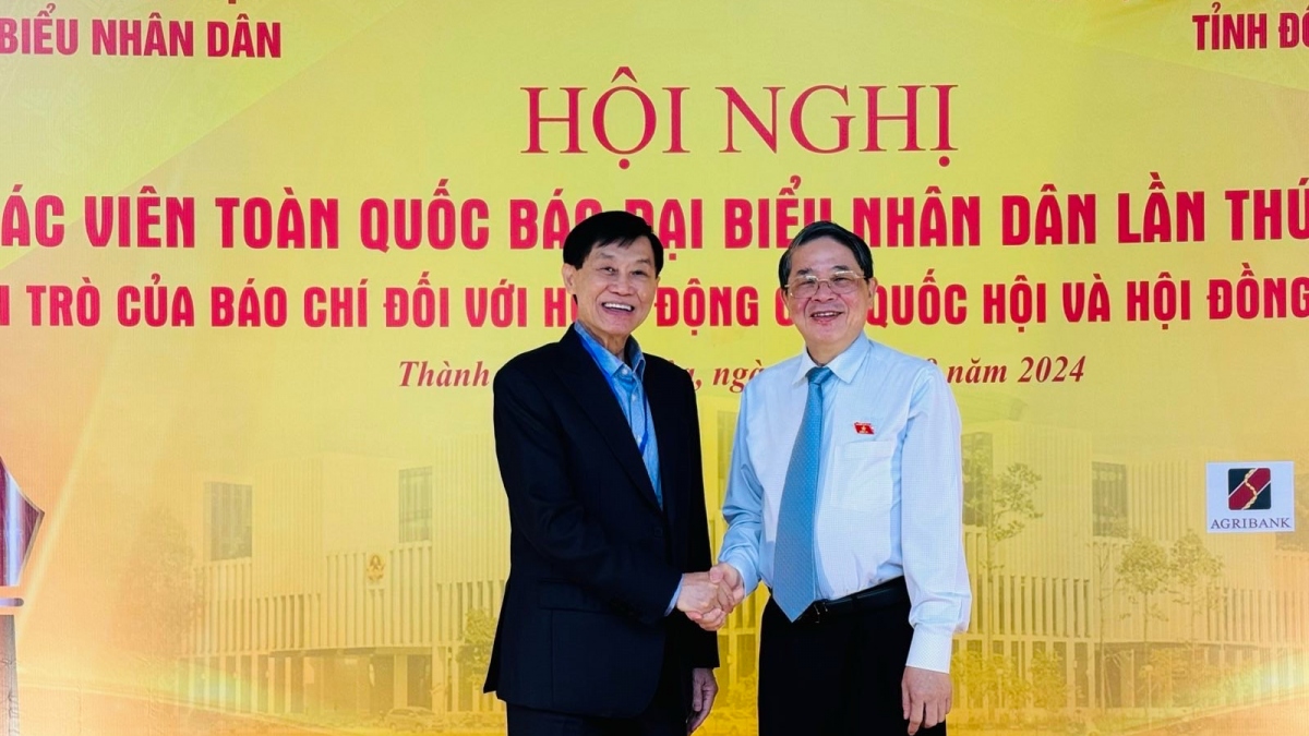 Phó Chủ tịch Quốc hội Nguyễn Đức Hải và ông Jonathan Hạnh Nguyễn, Chủ tịch Tập đoàn Liên Thái Bình Dương 