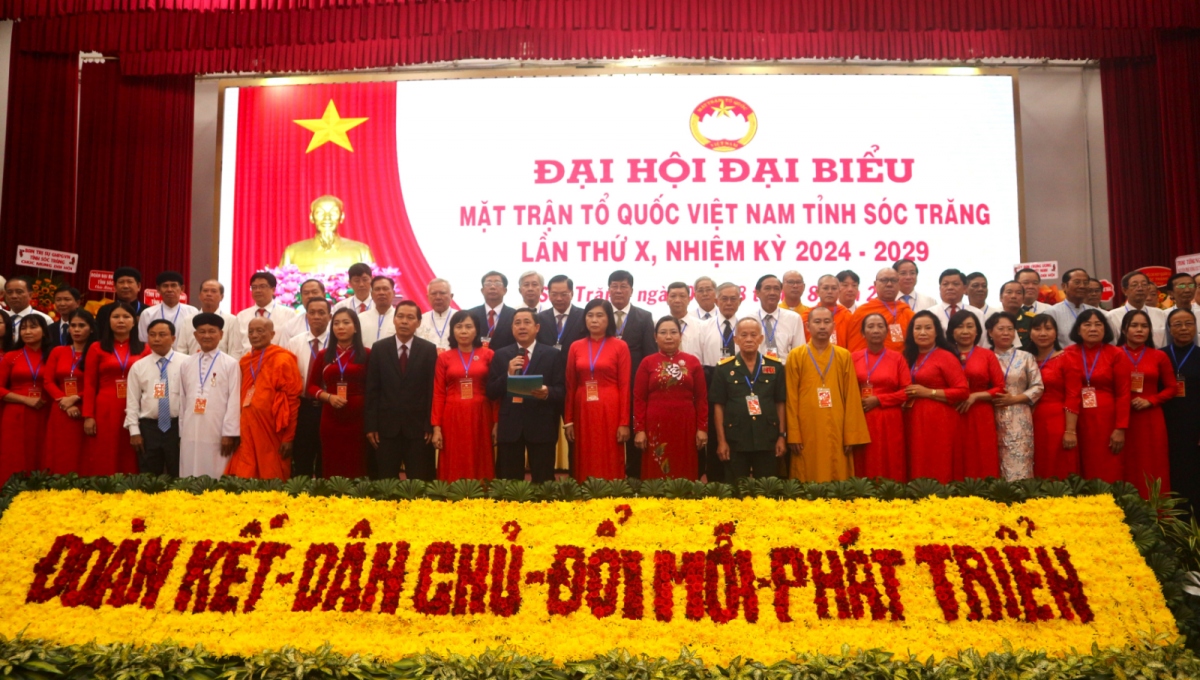 Đại biểu tham gia Uỷ ban MTTQ Việt Nam tỉnh Sóc Trăng khóa X, nhiệm kỳ 2024 – 2029