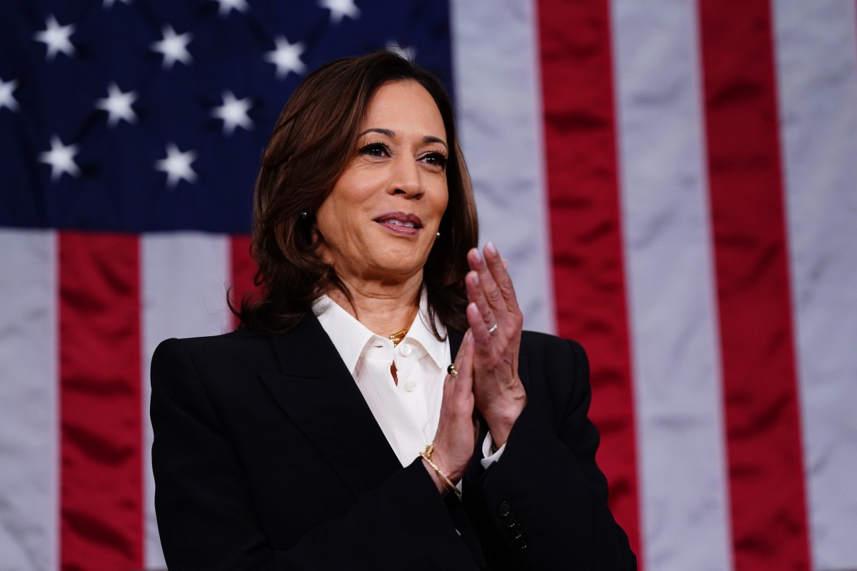 Phó Tổng thống Kamala Harris. Ảnh: AP