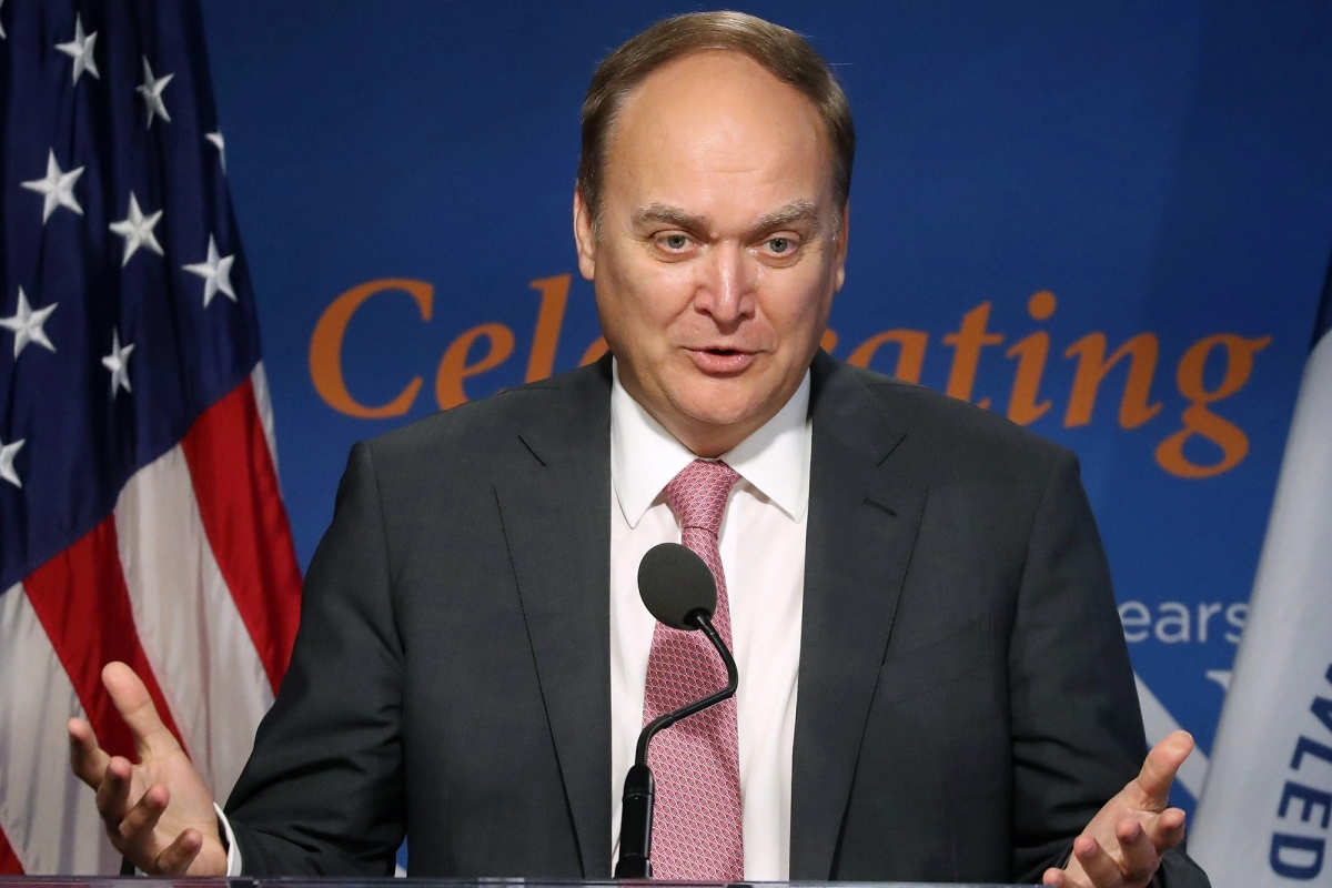 Đại sứ Nga tại Mỹ Anatoly Antonov. Ảnh: AFP