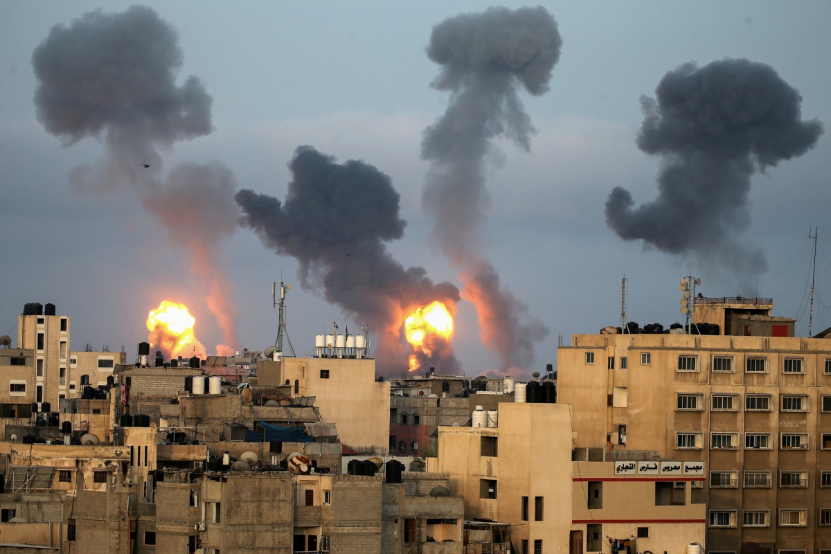 Xung đột ở Gaza. Ảnh: Reuters