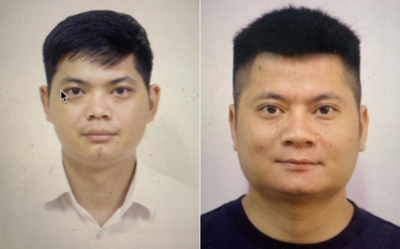 Anh em ruột Vương Sỹ Tiến và Vương Sỹ Thắng.