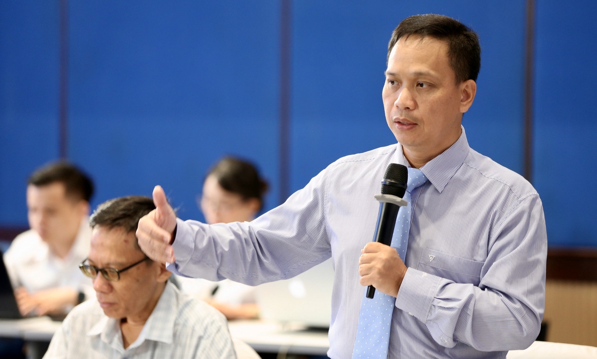 TS Nguyễn Quốc Việt, Phó Viện trưởng Viện Nghiên cứu Kinh tế và Chính sách, ĐHQG Hà Nội (Ảnh: BTC)