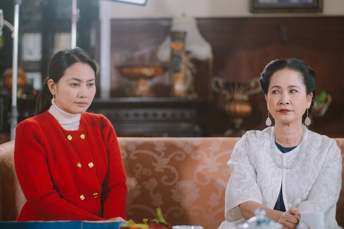Ngọc Lan và NSND Lan Hương