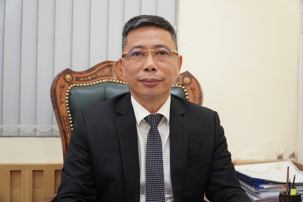 Ông Tạ Quang Vinh - Cục trưởng Cục Hạ tầng kỹ thuật, Bộ Xây dựng (Ảnh: Đỗ Quang)