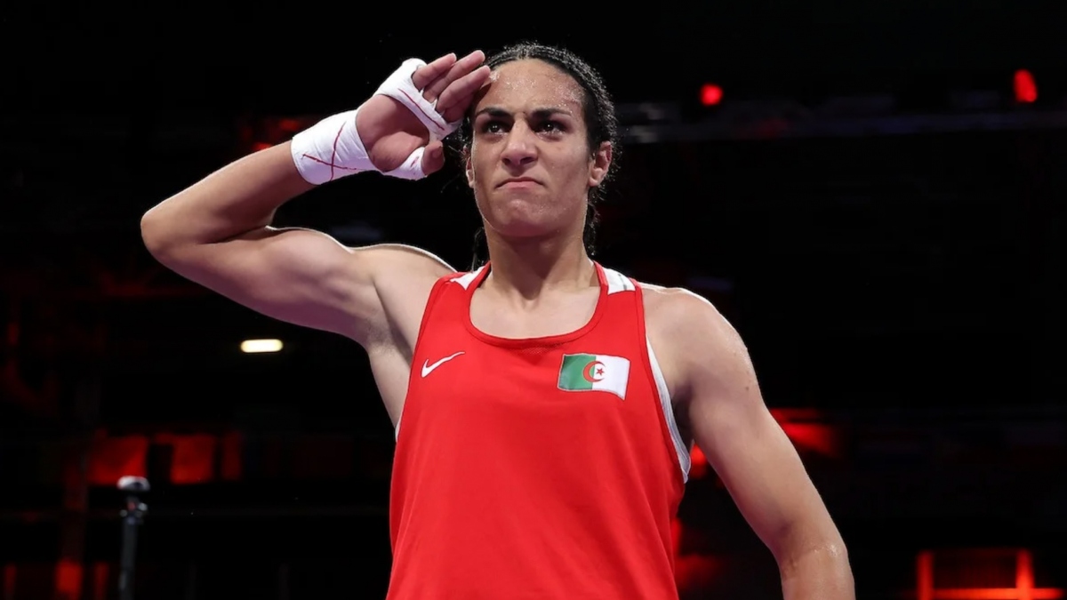 Imane Khelif giành tấm HCV lịch sử tại Olympic Paris 2024 (Ảnh: Getty)