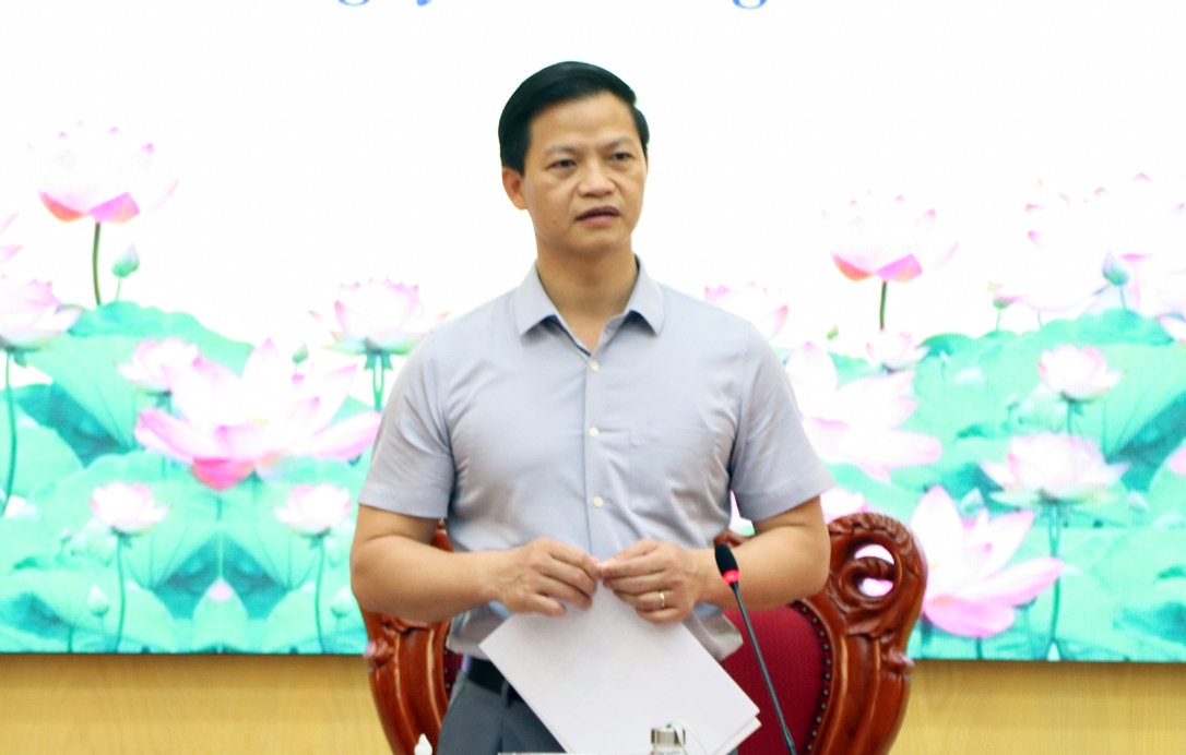 Chủ tịch UBND tỉnh Bắc Ninh Vương Quốc Tuấn yêu cầu đẩy nhanh tiến độ các dự án giao thông trọng điểm