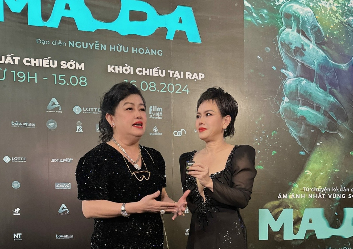 Nhà sản xuất Dung Bình Dương và diễn viên Việt Hương.