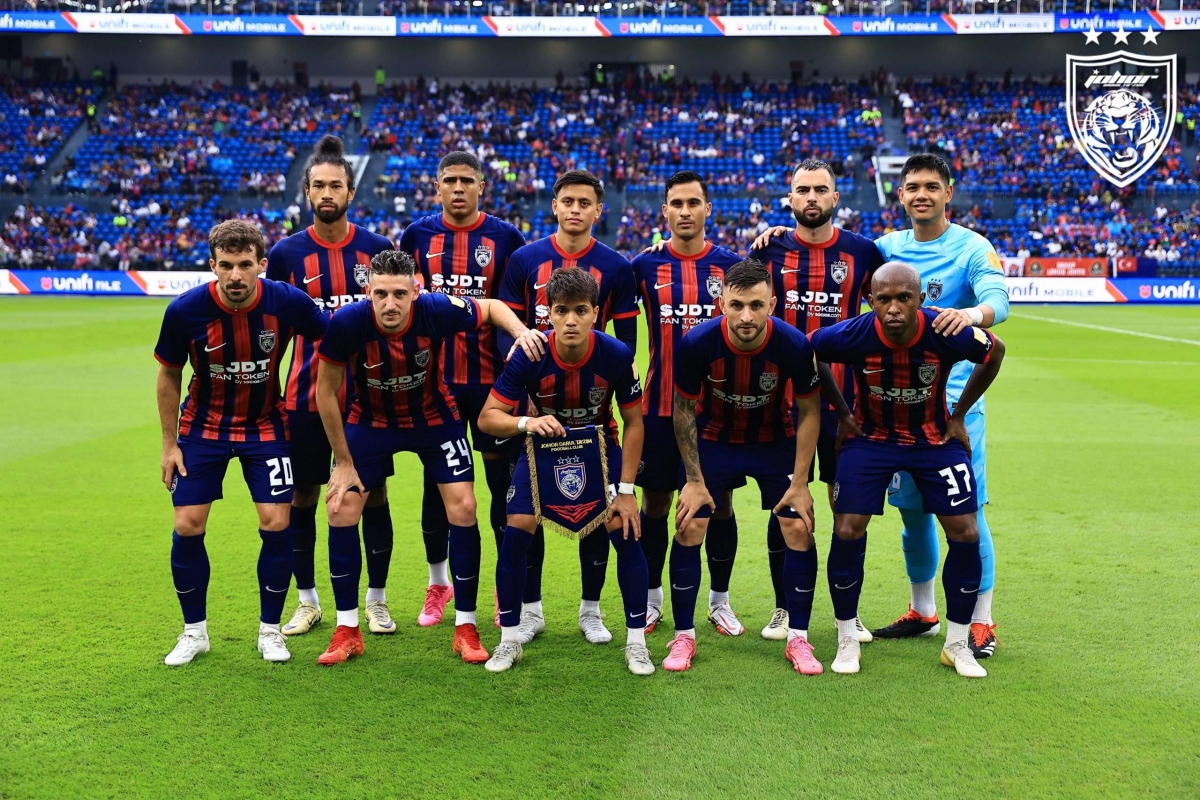Johor Darul Ta'zim đang có trong đội đến 13 cầu thủ nước ngoài. (Ảnh: JDT).