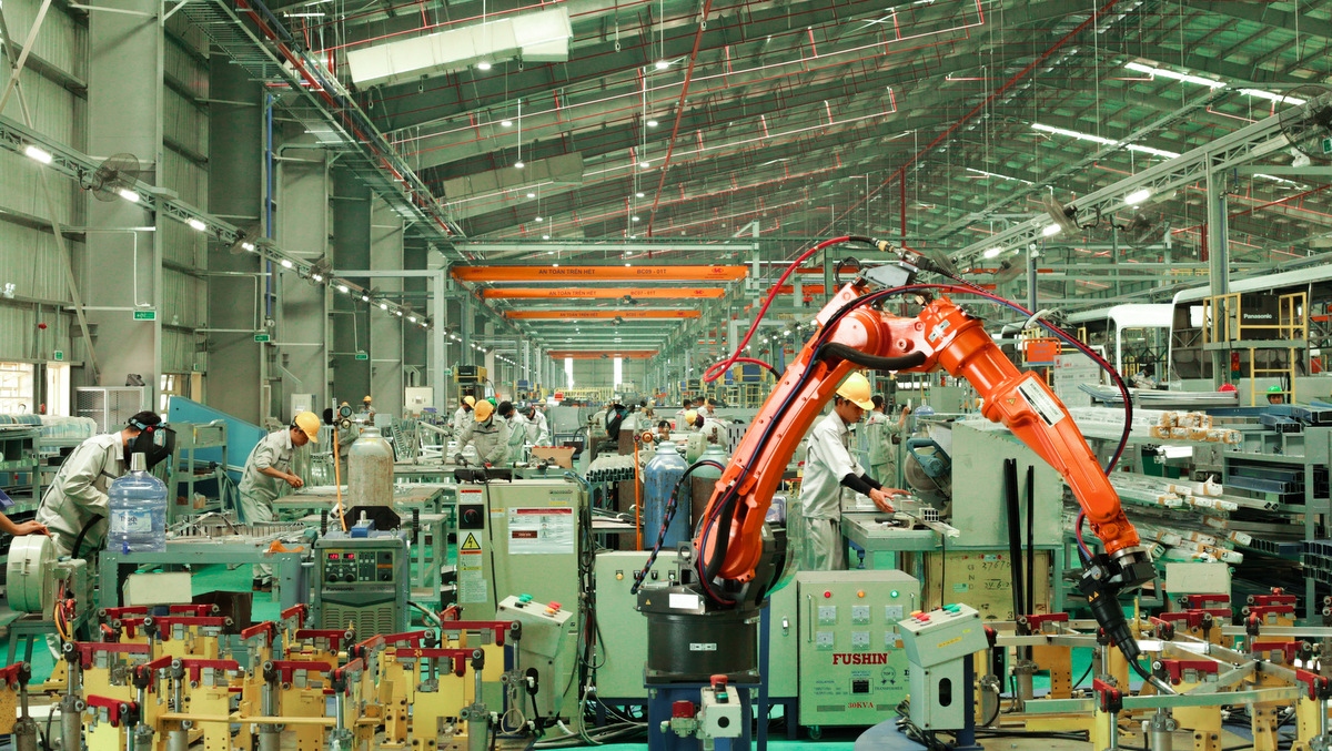 Khu liên hợp sản xuất lắp ráp Kim Long Motor Huế có công suất dự kiến gần 110.000 ô tô/năm (ảnh K.L)