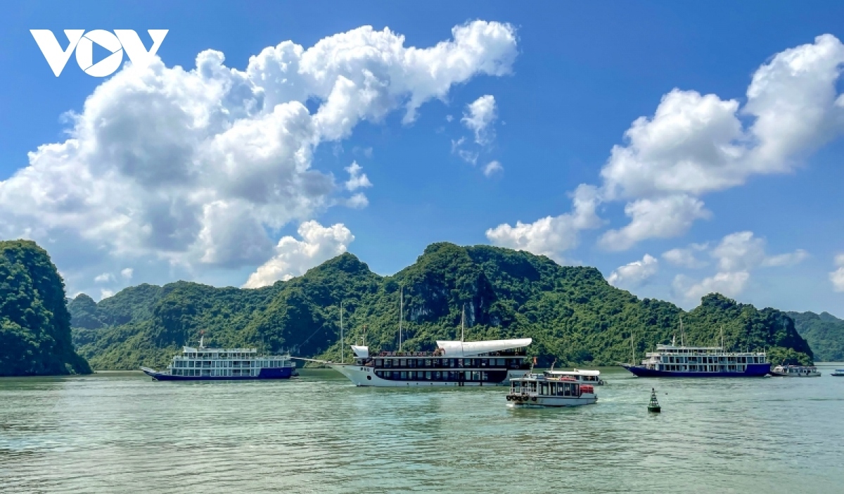 Lan Ha Bay in the northern province of Quang Ninh
