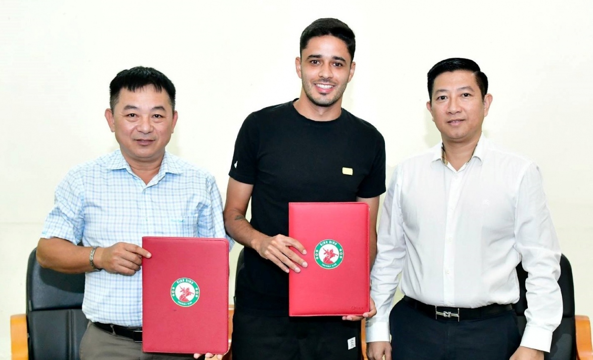 Leonardo Artur sắp chia tay Bình Định (Ảnh: BĐFC).