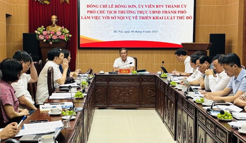 Toàn cảnh buổi làm việc