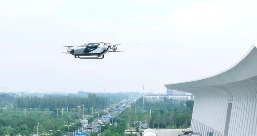 Một chiếc ô tô bay của hãng XPENG (Ảnh: XPENG AEROHT)