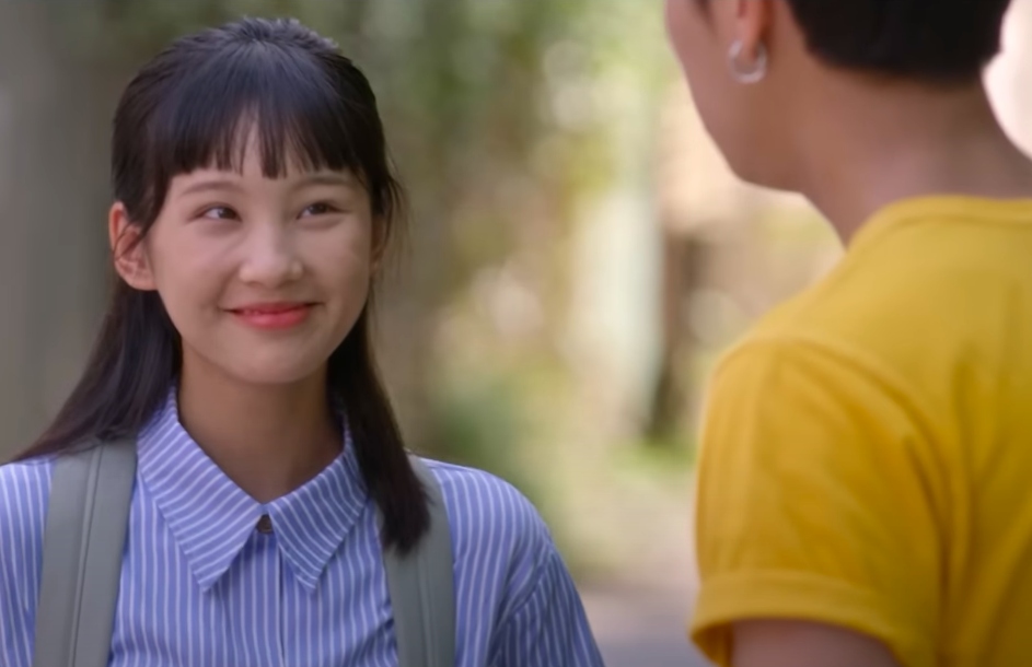 Pu mỉm cười trước hành động đáng yêu của Chải.