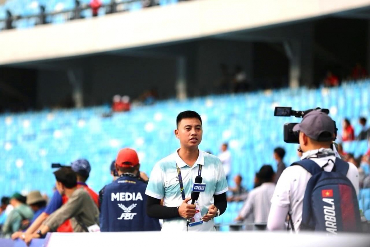 PV VTC tác nghiệp tại SEA games Campuchia