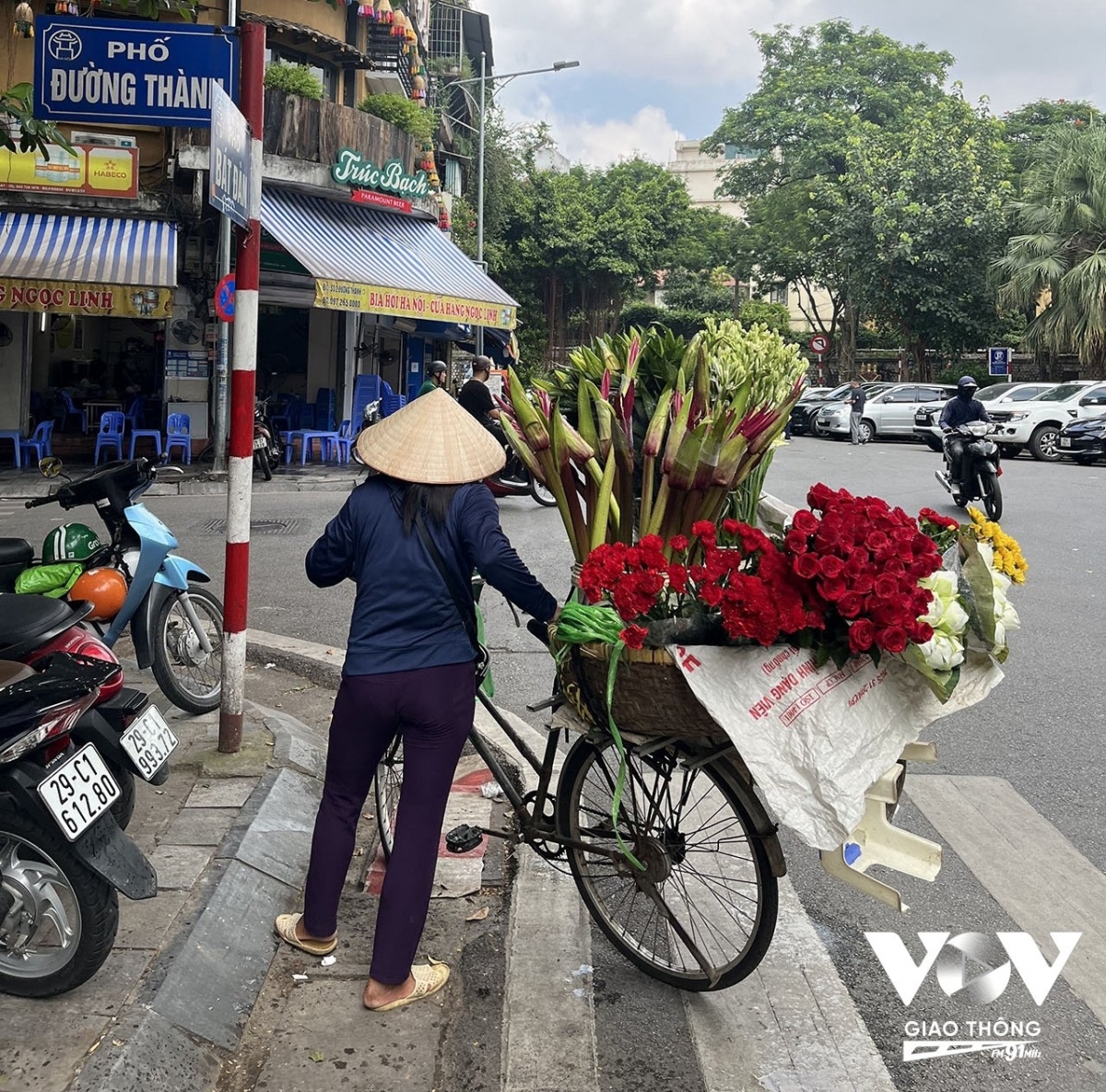 Mùa của rực rỡ sắc màu khắp phố...