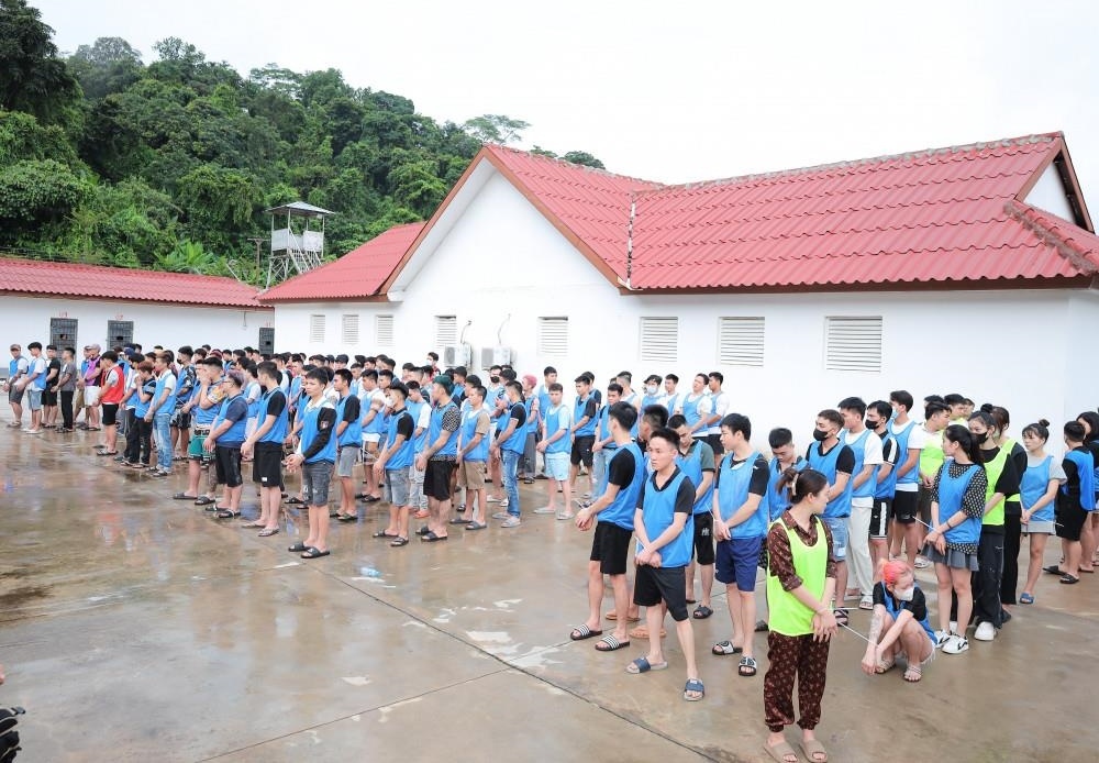 Bắt giữ 155 đối tượng trong ổ nhóm tội phạm tại khu Tam Giác Vàng. 
