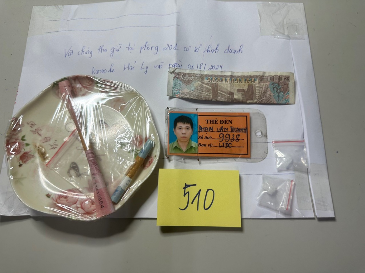Tang vật thu giữ của vụ án