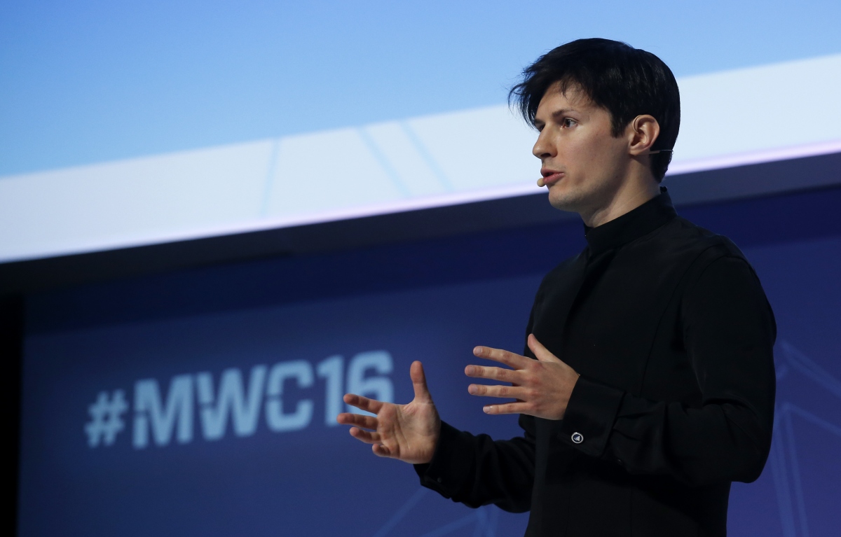 Nhà sáng lập Telegram Pavel Durov. Ảnh: Reuters