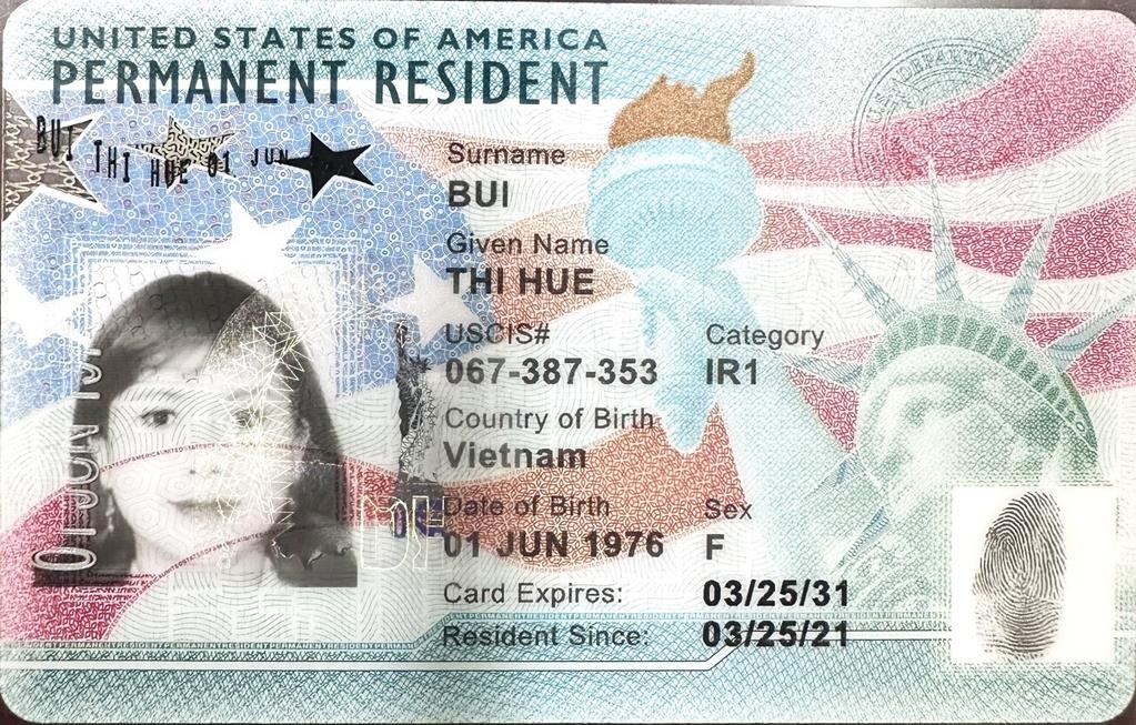 Thông tin của đối tượng Bùi Thị Huệ (Ảnh: Công an tỉnh Đồng Nai)