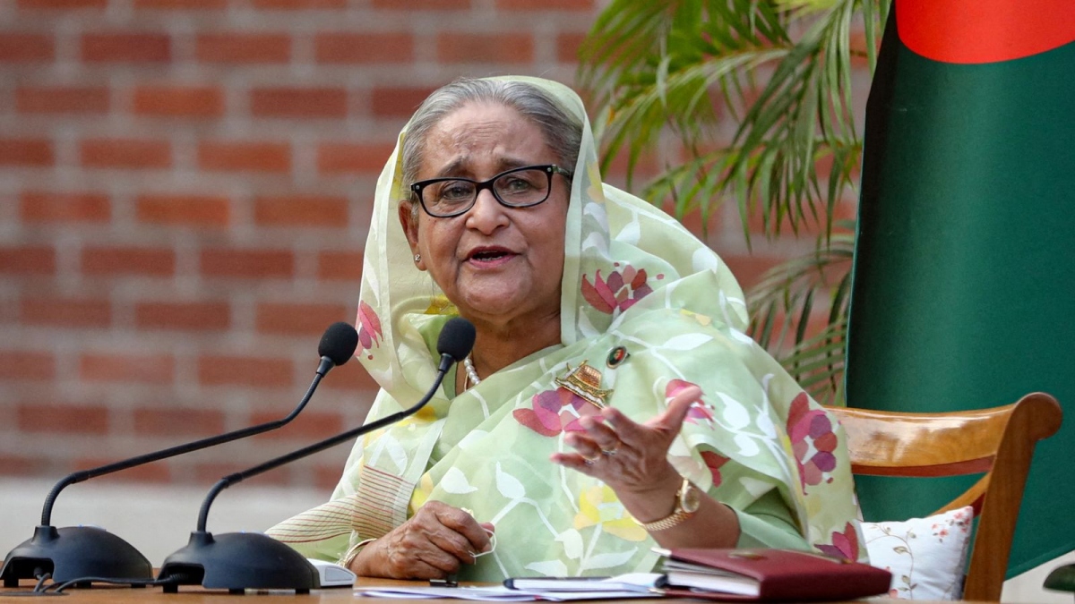 Thủ tướng Bangladesh Sheikh Hasina. Ảnh: Skynews