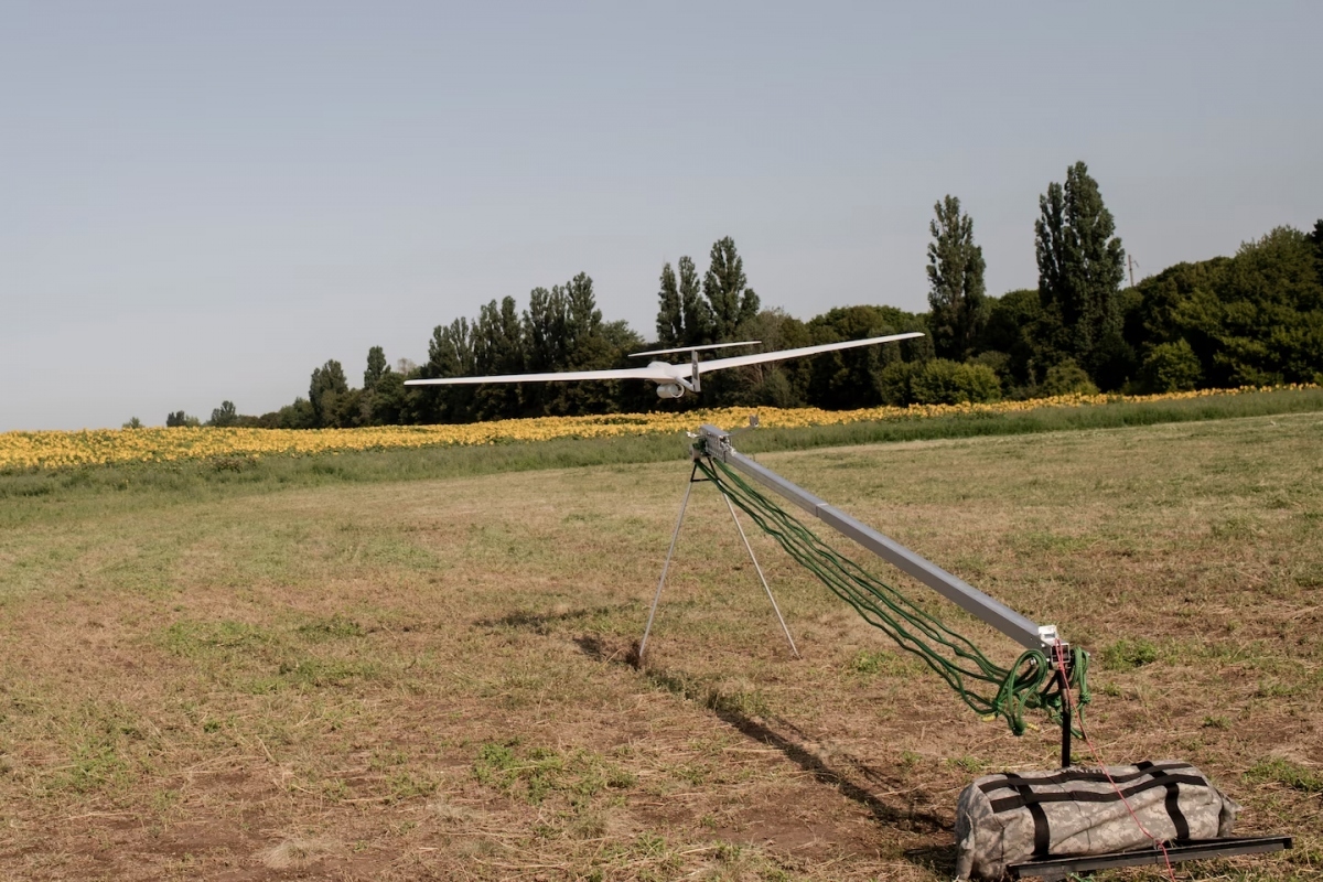 Ukraine thử nghiệm UAV Punisher ở ngoại ô Kiev ngày 15/7/2023. Ảnh: Washington Post