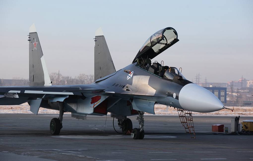 Tiêm kích Su-30SM2. Ảnh: Tass