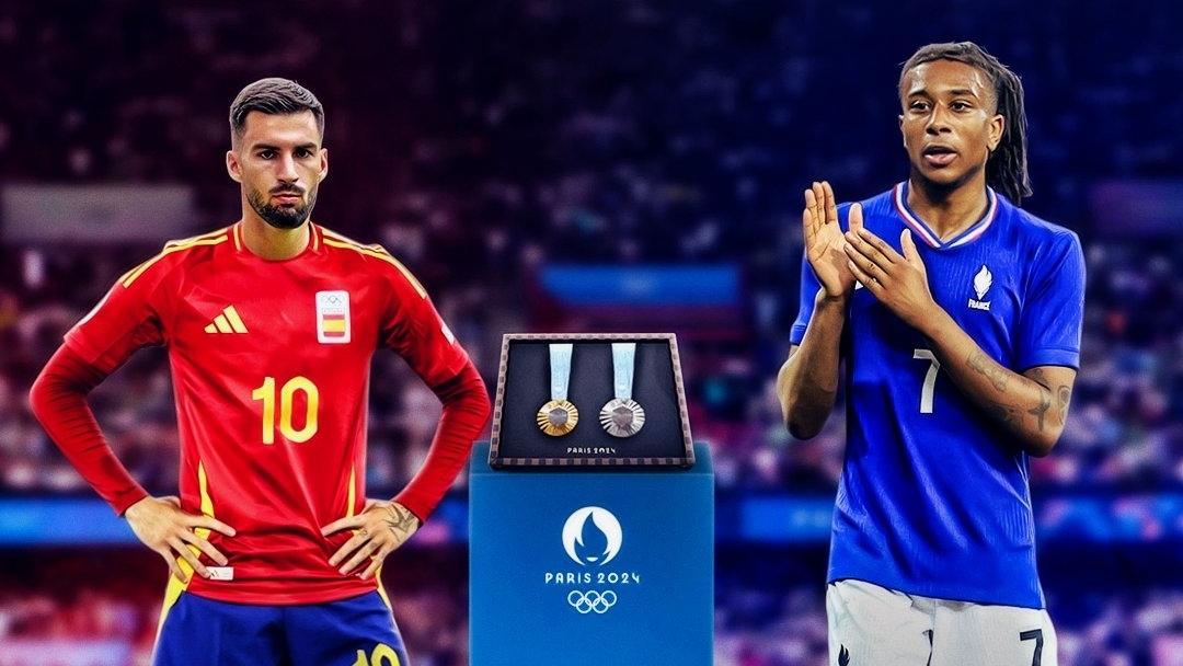 Tây Ban Nha đại chiến Pháp ở chung kết bóng đá nam Olympic 2024 (Ảnh: BR).