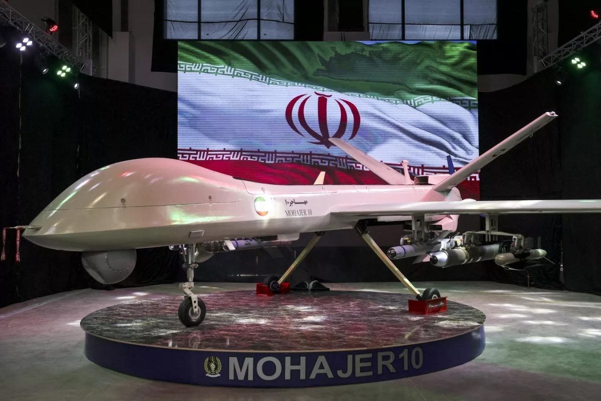 UAV Mohajer-10. (Ảnh: AFP)