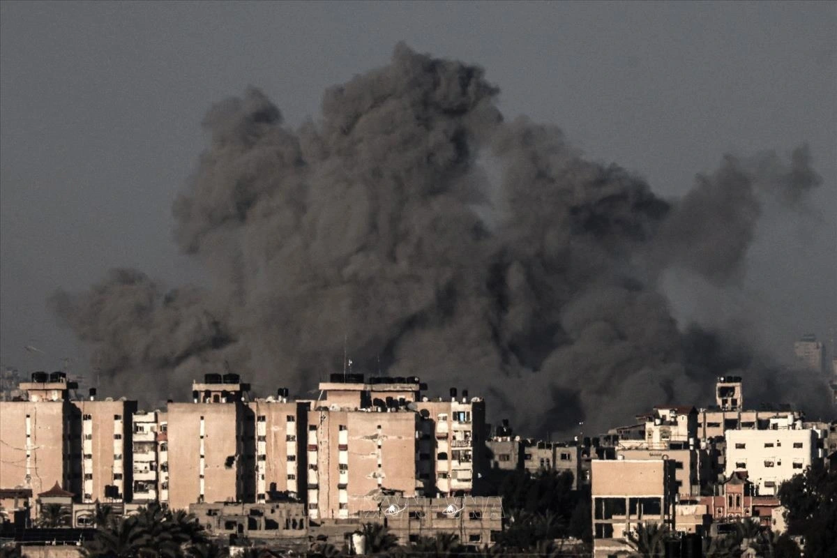 Xung đột ở Dải Gaza. Ảnh: Reuters