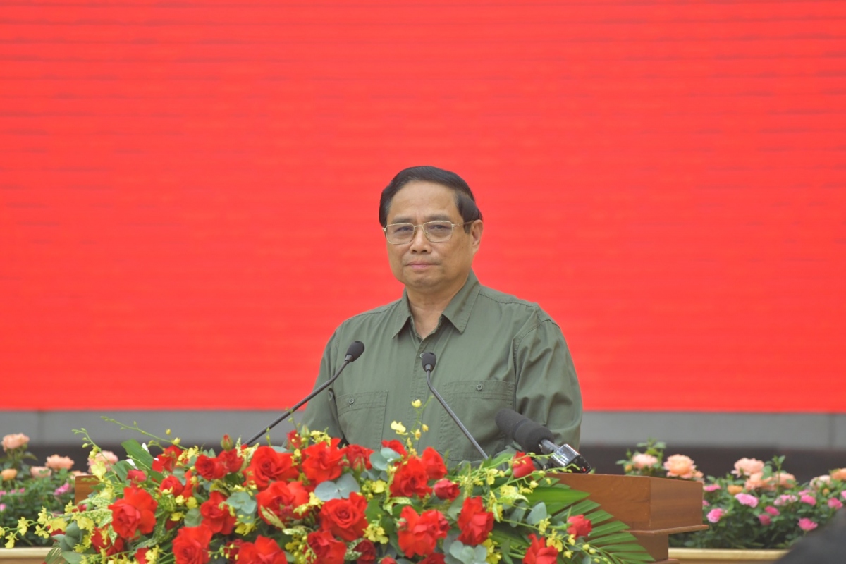 Thủ tướng Phạm Minh Chính phát biểu tại buổi lễ
