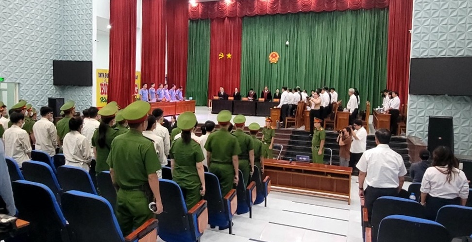 Hình ảnh khai mạc phiên tòa