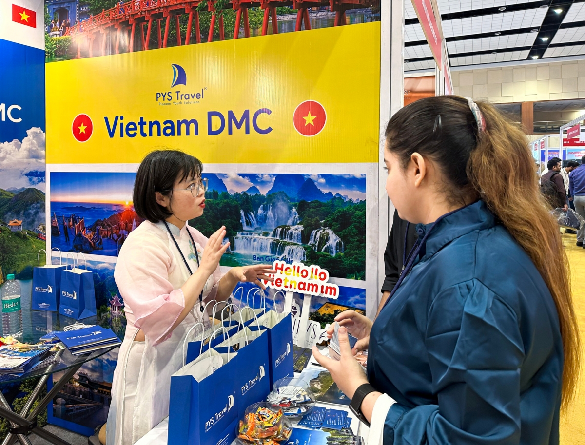 Doanh nghiệp Việt Nam xúc tiến du lịch tại Ấn Độ.