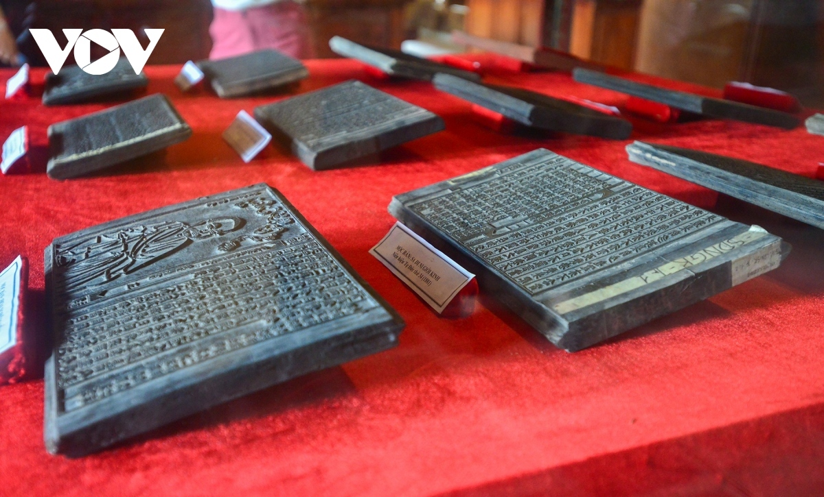 Woodblocks at Vinh Nghiem Pagoda is one of Vietnam's priceless cultural treasures. It comprises 3,050 wooden boards inscribed with Chinese and Nom characters crafted between the 17th and early 20th centuries. The woodblocks include Buddhist scriptures and instructions for traditional medicine practices.