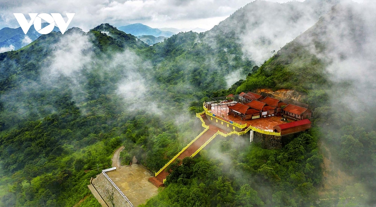 For pilgrims, the journey walking up the mountain top may be even more fulfilling than the quick ride to get there through the modern cable car system.