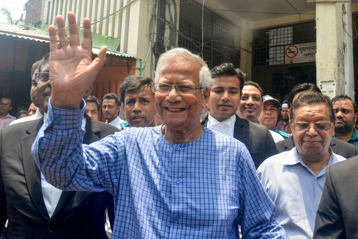 Ông Muhammad Yunus. Ảnh: AFP