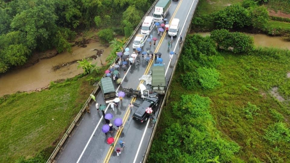 Hiện trường vụ tai nạn