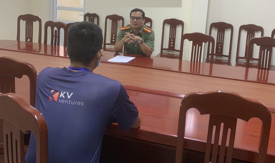 Phòng An ninh mạng và phòng, chống tội phạm sử dụng công nghệ cao, Công an tỉnh Hà Nam làm việc với chủ tài khoản Facebook "Đ.Q"