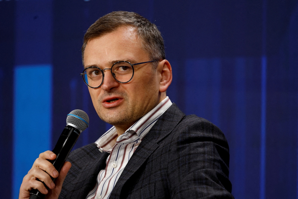 Ngoại trưởng Ukraine Dmytro Kuleba. Ảnh: Reuters