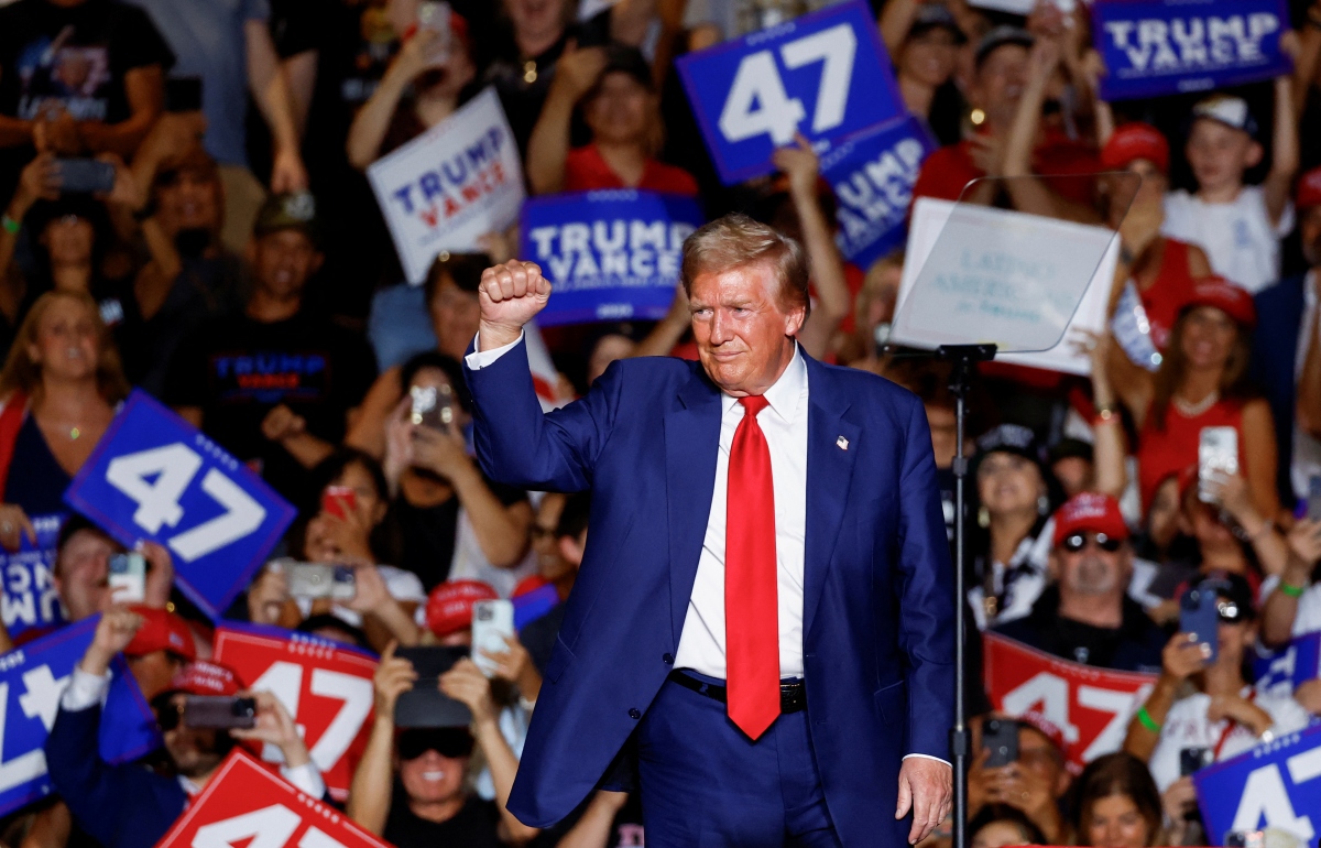 Cựu Tổng thống Mỹ Donald Trump. Ảnh: Reuters