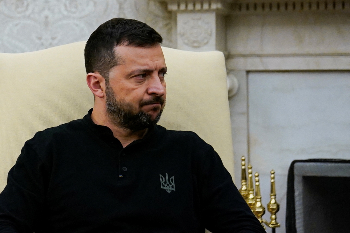 Tổng thống Ukraine Volodymyr Zelensky. Ảnh: Reuters