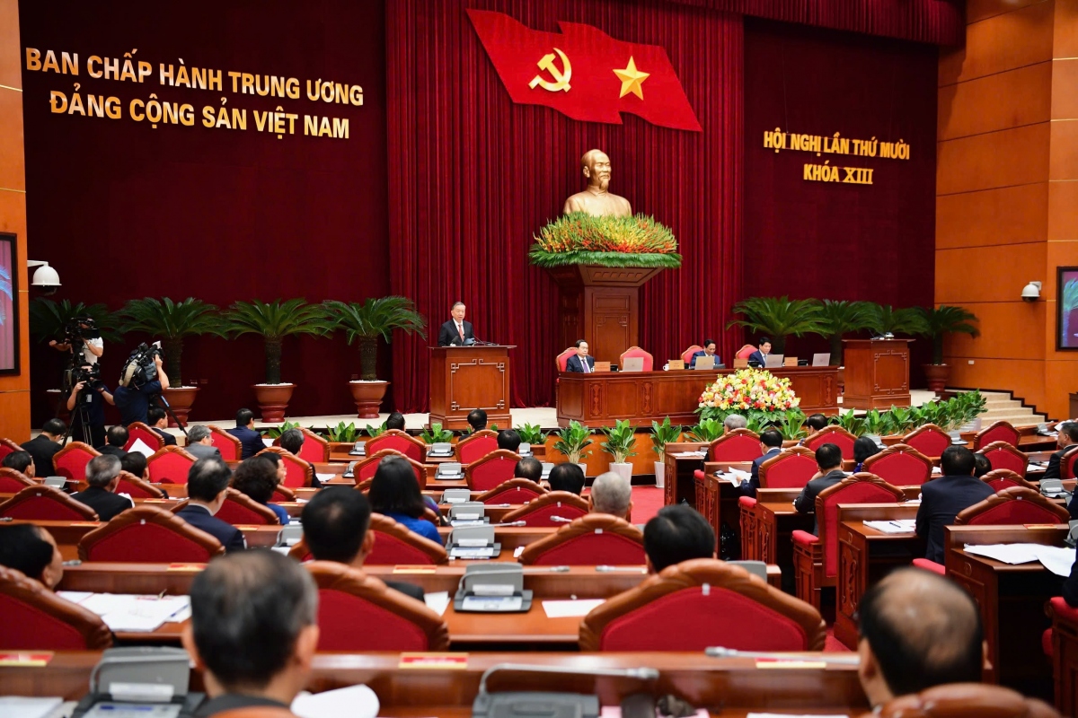 Khai mạc Hội nghị Trung ương 10 khóa XIII
