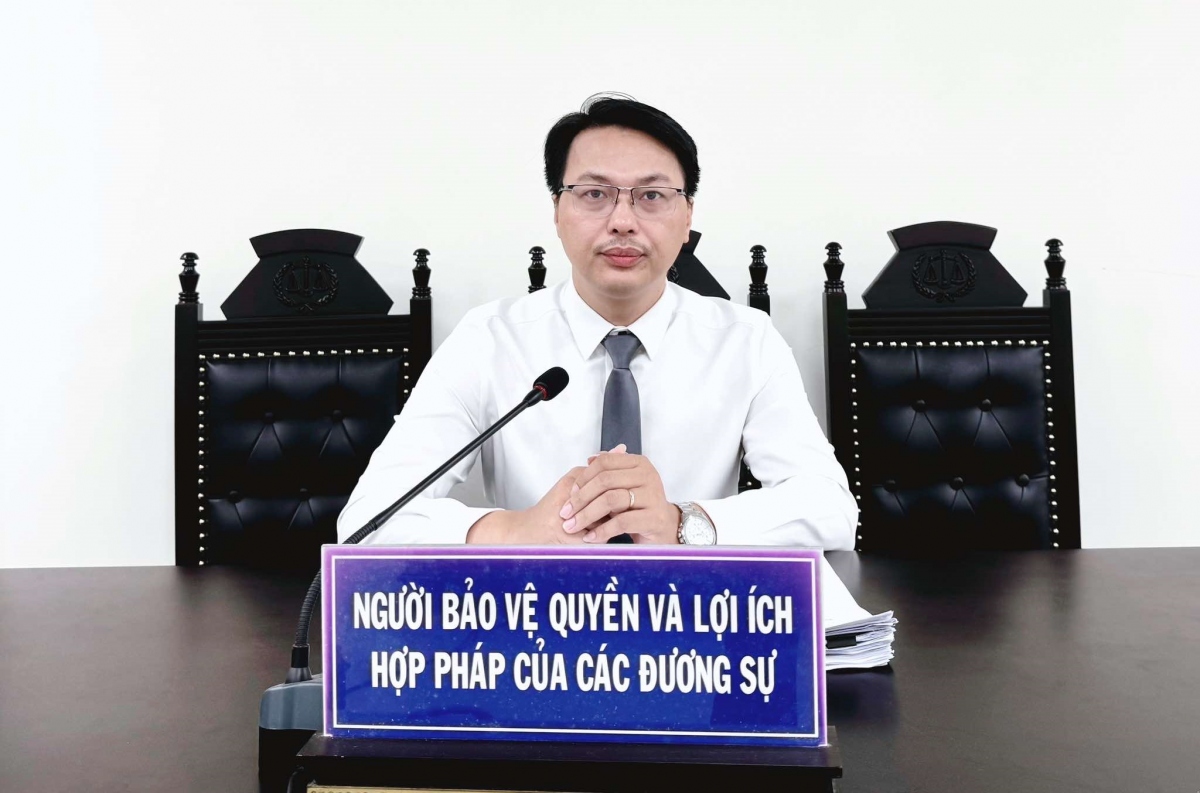 Tiến sĩ, luật sư Đặng Văn Cường, trưởng VP luật sư Chính pháp
