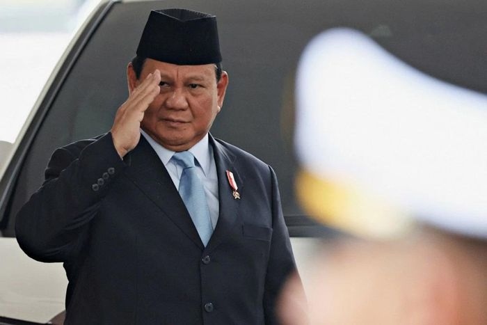 Tổng thống đắc cử Indonesia Prabowo Subianto. (Nguồn ảnh: Reuters)