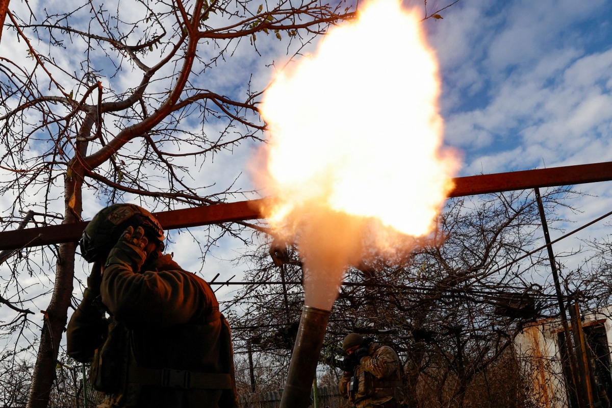 Xung đột Nga-Ukraine. Ảnh: Reuters