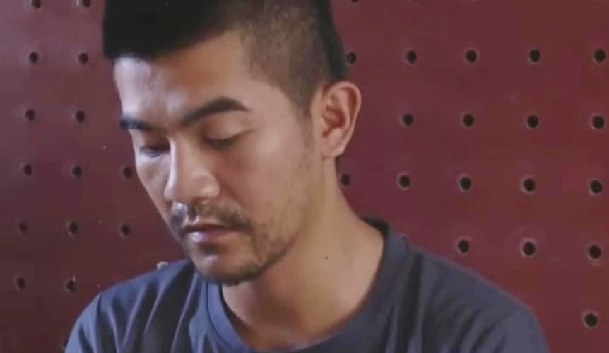 Vũ Văn Huy sau khi bị bắt